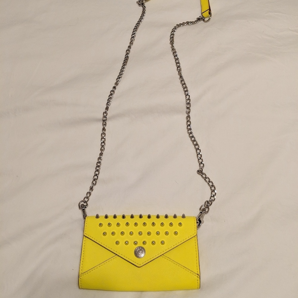 Rebecca Minkoff wallet on a chain